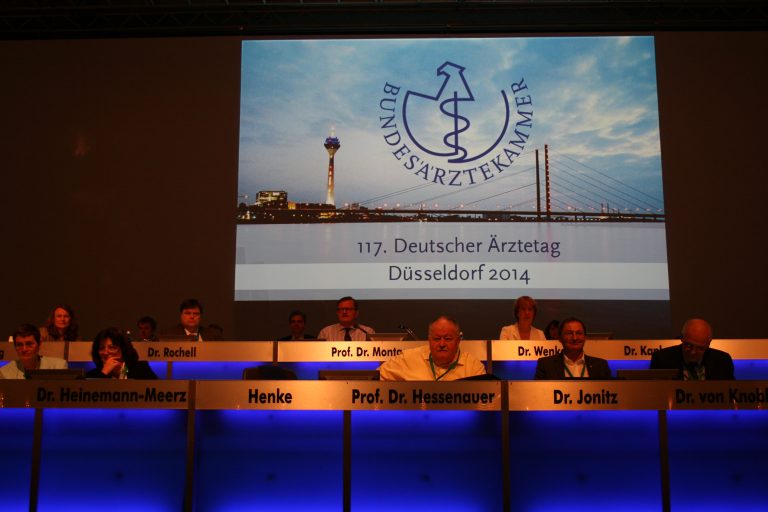 117. Deutscher Ärztetag in Düsseldorf 2014